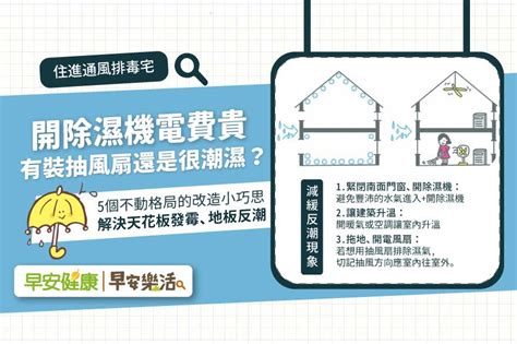 房子太潮濕|家裡太潮濕又不通風？5招居家改造解決發霉、反潮，。